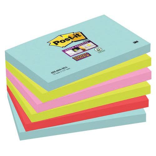 Post-it® Super Sticky Sortidos