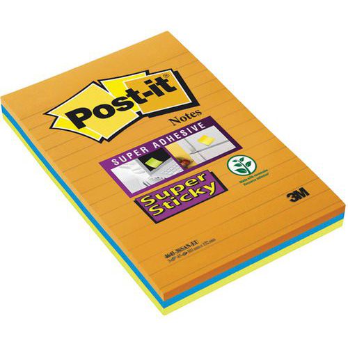 Notas Post-it® em grande formato