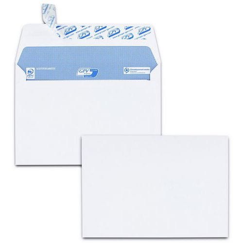 Envelope extra branco de 100 g/m² – caixa de 200 unidades – GPV