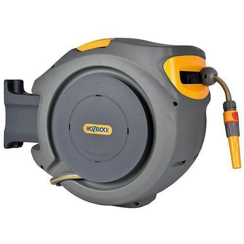 Desenrolador de rega automático de parede AutoReel equipado – Hozelock