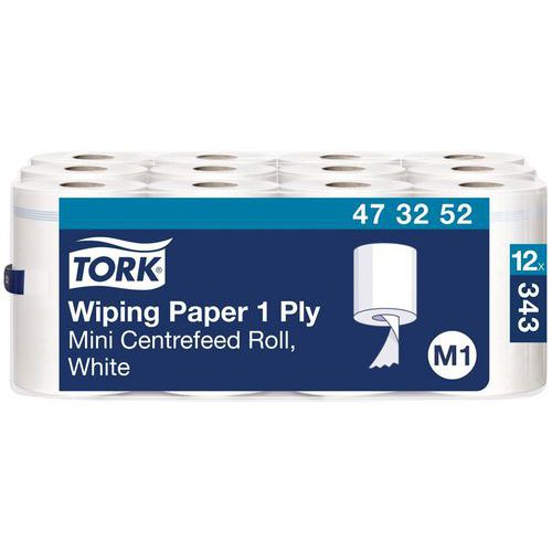 Minirrolo com alimentação central Tork Advanced Wiper 415