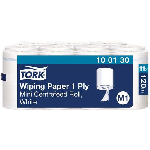 Minirrolo com alimentação central Tork Advanced Wiper 415