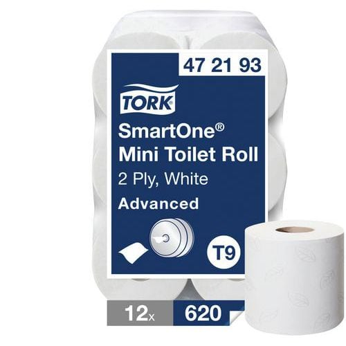 Papel higiénico Tork rolo com folhas SmartOne