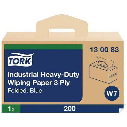 Papel de limpeza industrial Ultrarresistente - Tork