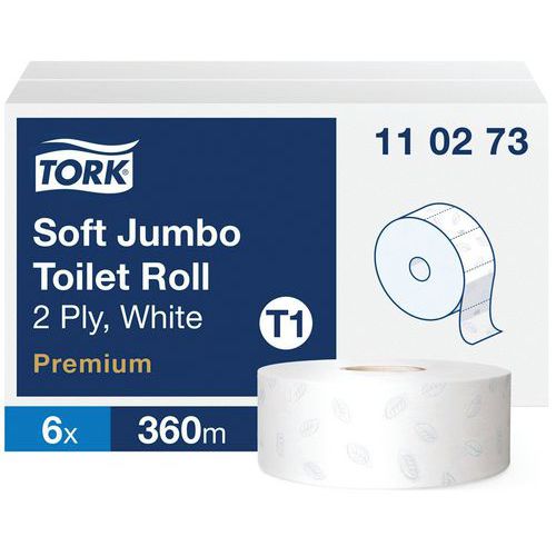 Papel higiénico Mini e Maxi Jumbo Tork Premium