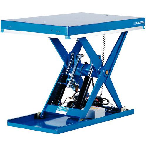 Mesa elevatória ergonómica e fixa AX – Capacidade: 400 a 2000 kg