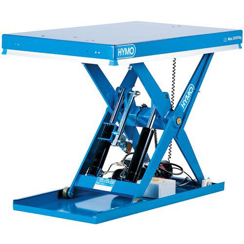 Mesa elevatória ergonómica e fixa AX – Capacidade: 400 a 2000 kg