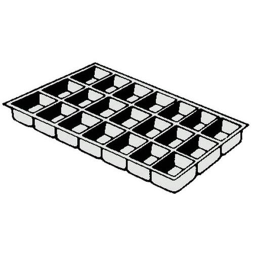 Compartimento de arrumação para gavetas - 3 cm  - Clen