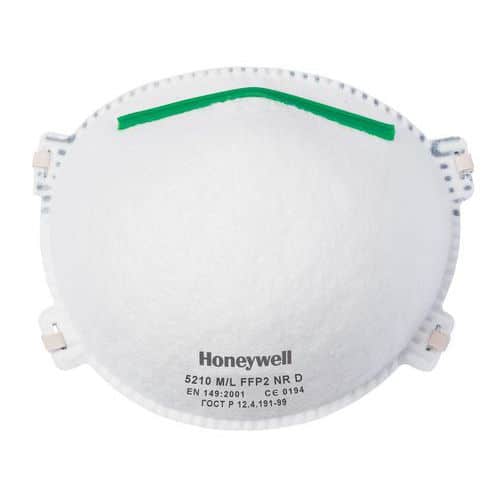 Máscara descartável 5210 M/L P2 NR D – Honeywell