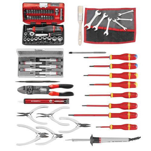 Selecção electrónica de 69 ferramentas métricas