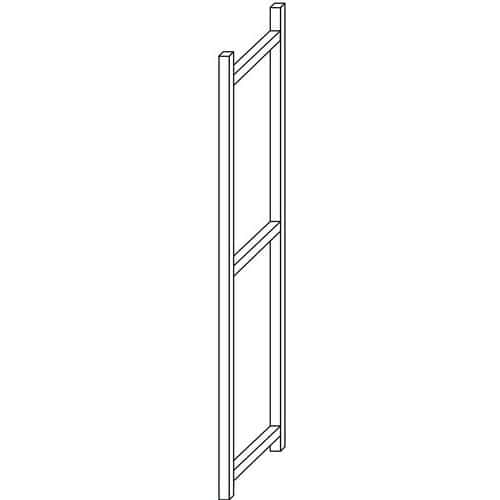 Ilharga aberta para Estante Multi-Fix Premium - Altura 2000 mm - Manorga