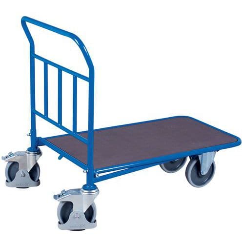 Carro com espaldar fixo ergonómico encastrável – Capacidade de 400 e 500 kg