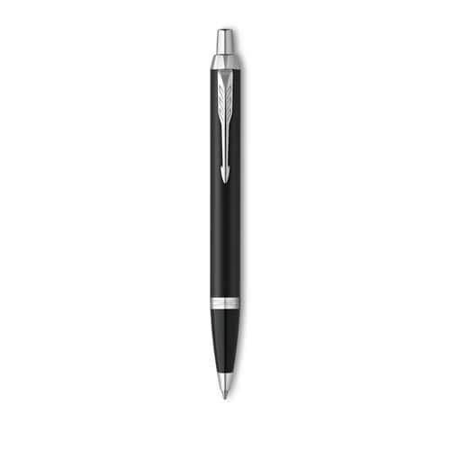 Esferográfica premium Parker IM Essential Matt Black CT (azul) – Parker