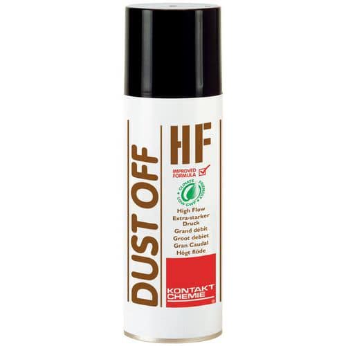 Limpa pó de fluxo elevado Dust Off HF – 340 ml – CRC