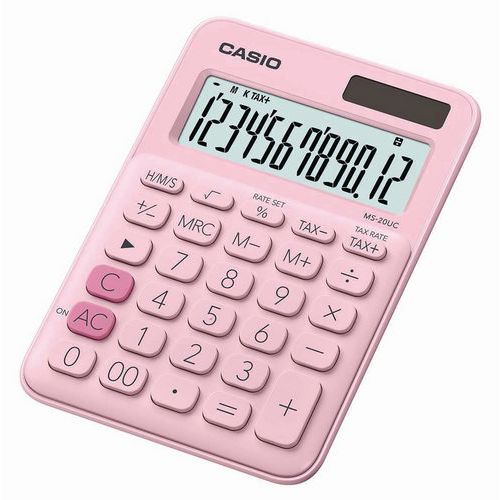 Calculadora de escritório – MS 20UC – 12 algarismos – Casio