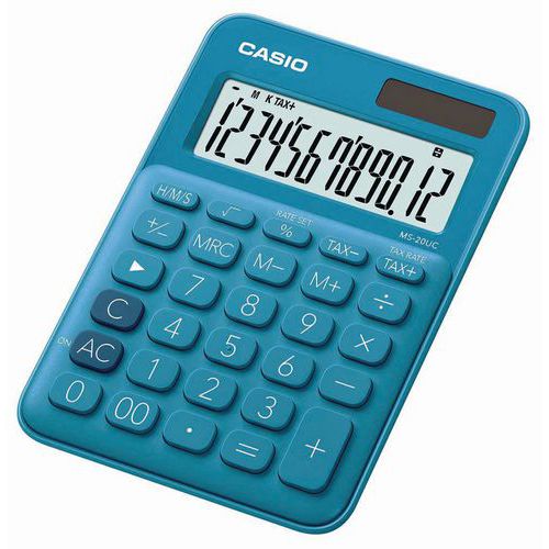 Calculadora de escritório – MS 20UC – 12 algarismos – Casio