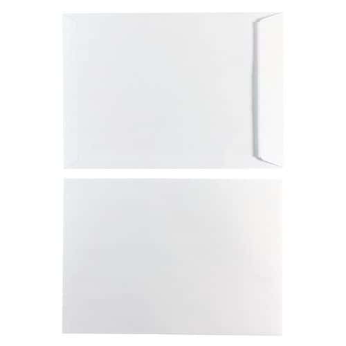 Envelope kraft branco autocolante