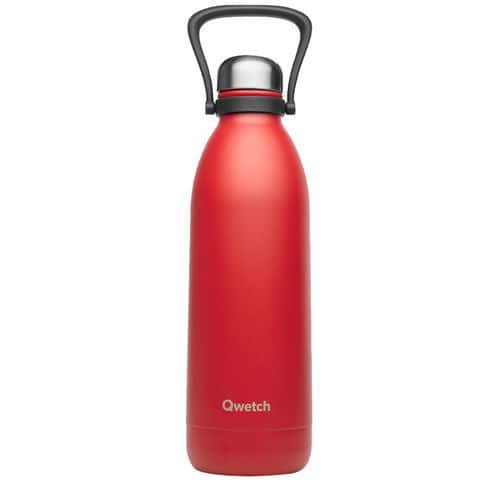 Garrafa isotérmica de 1,5 L vermelho Matt – Qwetch