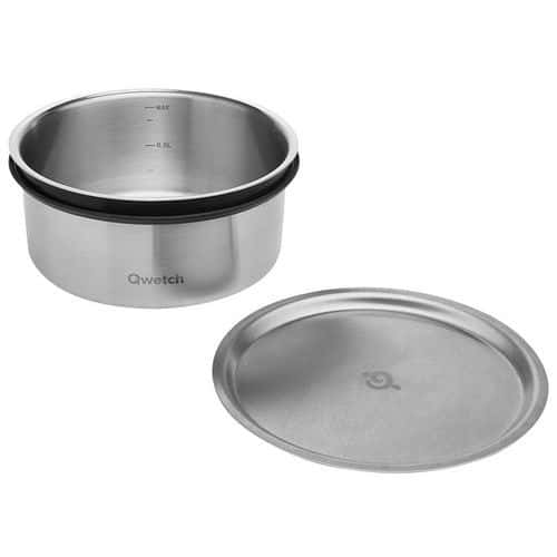 Caixa de catering de 900 ml – inox – Qwetch