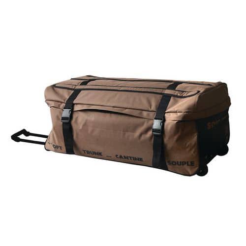 Compartimento moldável Soft Trunk – 80 L – trolley integrado – Pierre Henry