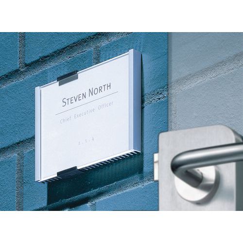 Placa de porta Infosign – A5 – Durable