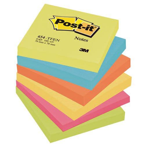 Notas de cor Post-it®