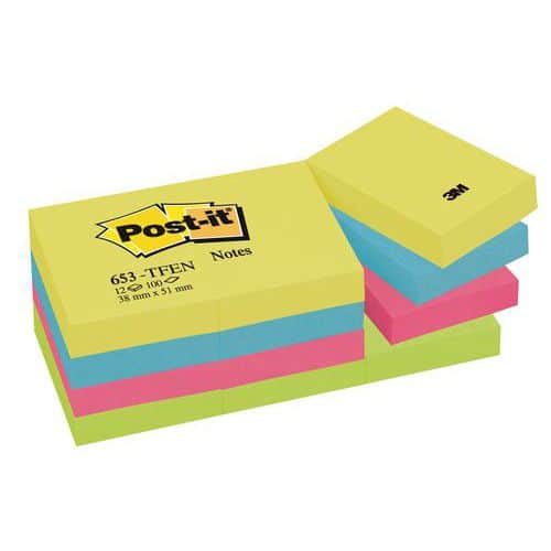 Notas de cor Post-it®