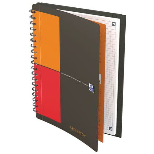 Caderno de argolas Oxford Meetingbook de formato A4