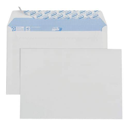 Envelope branco de 90 g – caixa de 500