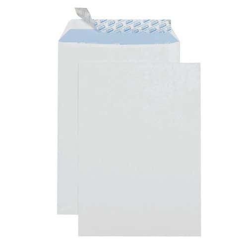 Envelope de papel velino branco de 90 g – sem janela