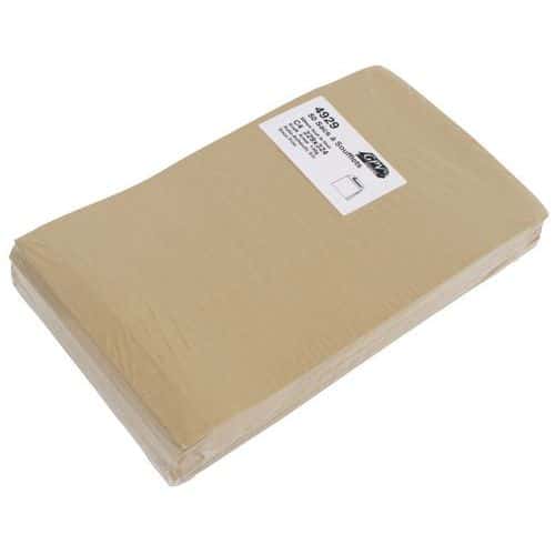 Envelope kraft com armação castanho de 130 g – Com folos – Pacote de 50