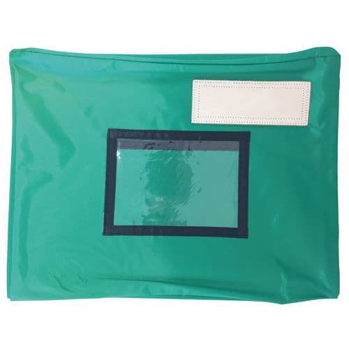 Bolsa de transporte com fole de 5 cm – 40 x 30 cm – Verde