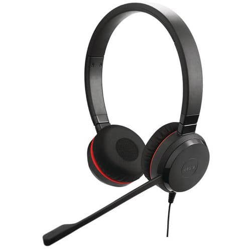 Auriculares com fio Jabra Evolve 20 UC Duo/Mono