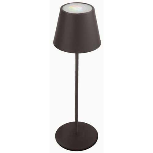 Candeeiro de mesa tátil LED recarregável de 38 cm – Velamp