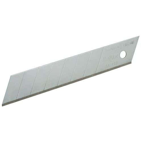 Lâmina para faca de segurança - Largura 25 mm