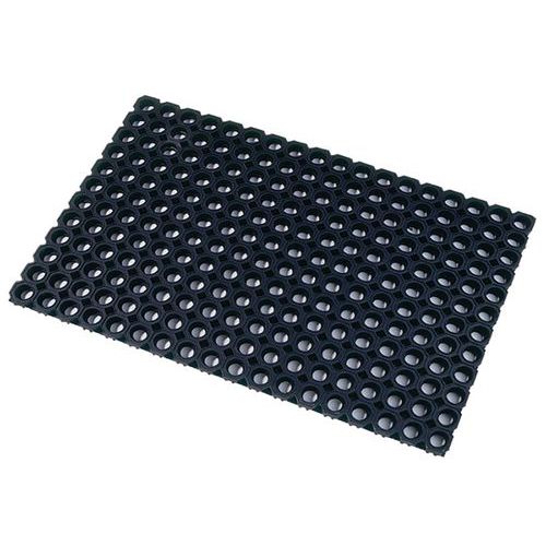 Tapete tipo plataforma gradeada preto – Floortex