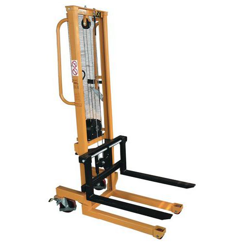 Empilhador manual – Capacidade: 250 kg