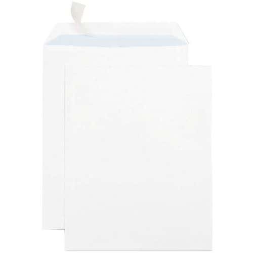 Envelope de papel velino branco de 90 g – sem janela