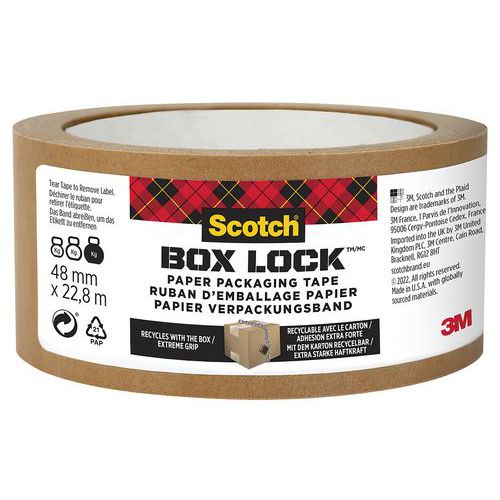 Fita adesiva de papel Box Lock™ Scotch®