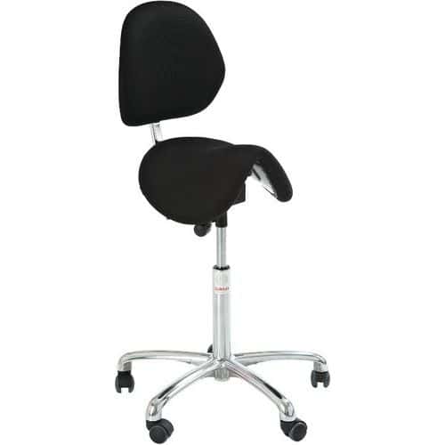 Cadeira Dalton Euromatic - Couro sint. - Baixa - Global Professional Seating