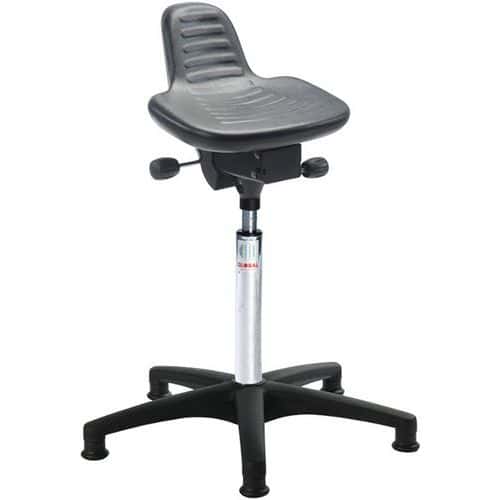 Cadeira Sit - Stand Alfa Octo60 - Alta - Global Professional Seating