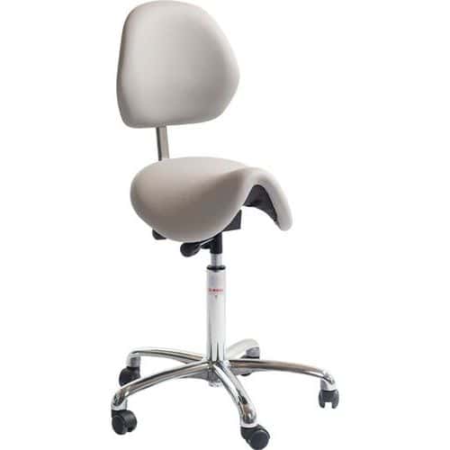 Cadeira Dalton Euromatic - Couro sint. - Baixa - Global Professional Seating