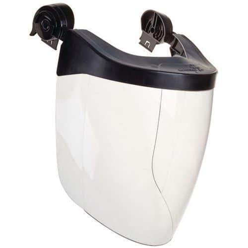 Suporte para viseira + viseira facial Contour