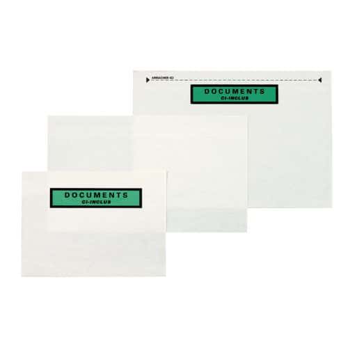 Envelope porta-documentos – Papel de fibras naturais – Documento incluído