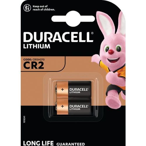 Pilha de lítio CR2 – conjunto de 2 – Duracell