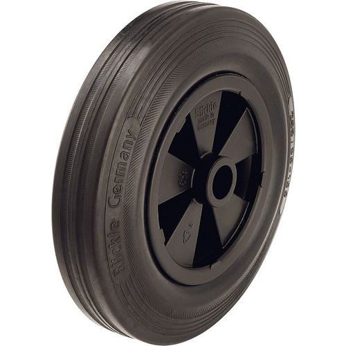 Roda - Capacidade de carga de 50 a 295 kg - Preto