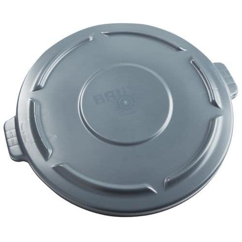 Tampa plana para contentor redondo Brute – Rubbermaid