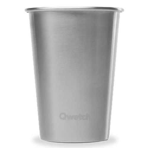 Copo em inox com estrutura simples – 300 ml – Qwetch