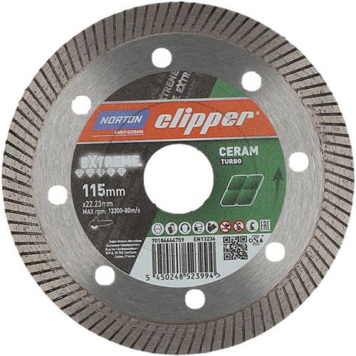 Disco de corte diamantado para cerâmica XT – Norton