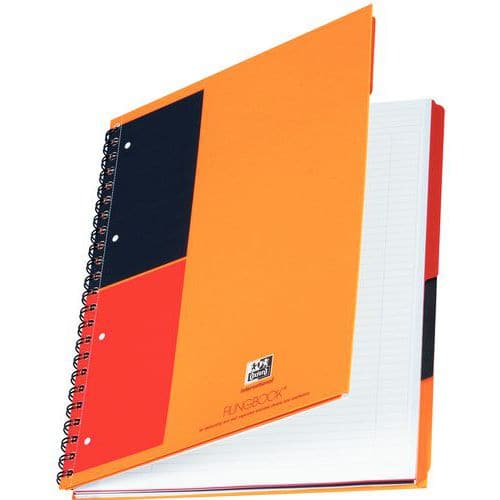 Caderno de argolas Oxford Filingbook